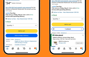 Amazon Canada Add to Delivery